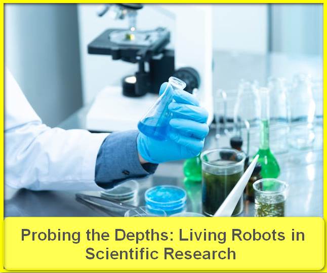 Probing the Depths: Living Robots in Scientific Research