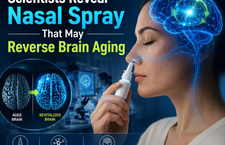 Scientists Reveal Nasal Spray That May Reverse Brain Aging